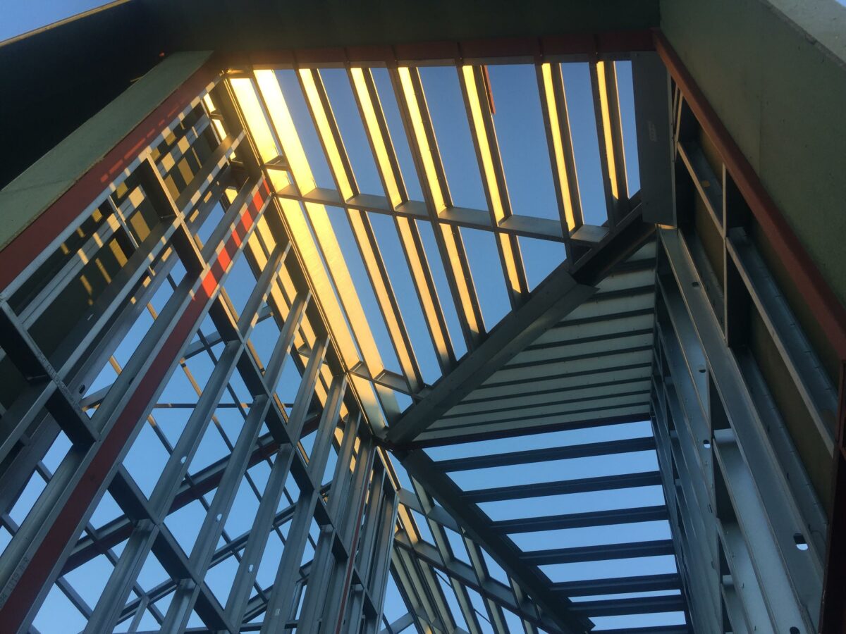 steel frame construction