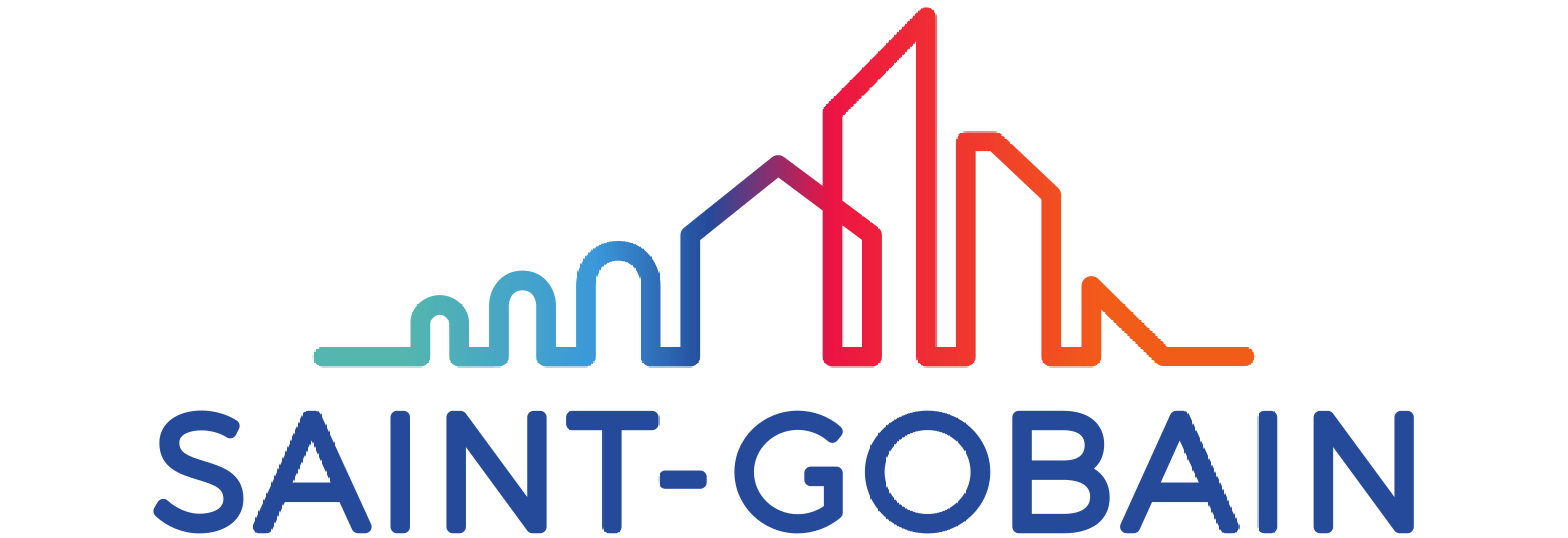Saint Gobain logo partner of beSteel.